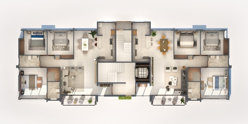 apartamentos - Moderna Torre de Apartamento en Autopista Duarte 2
