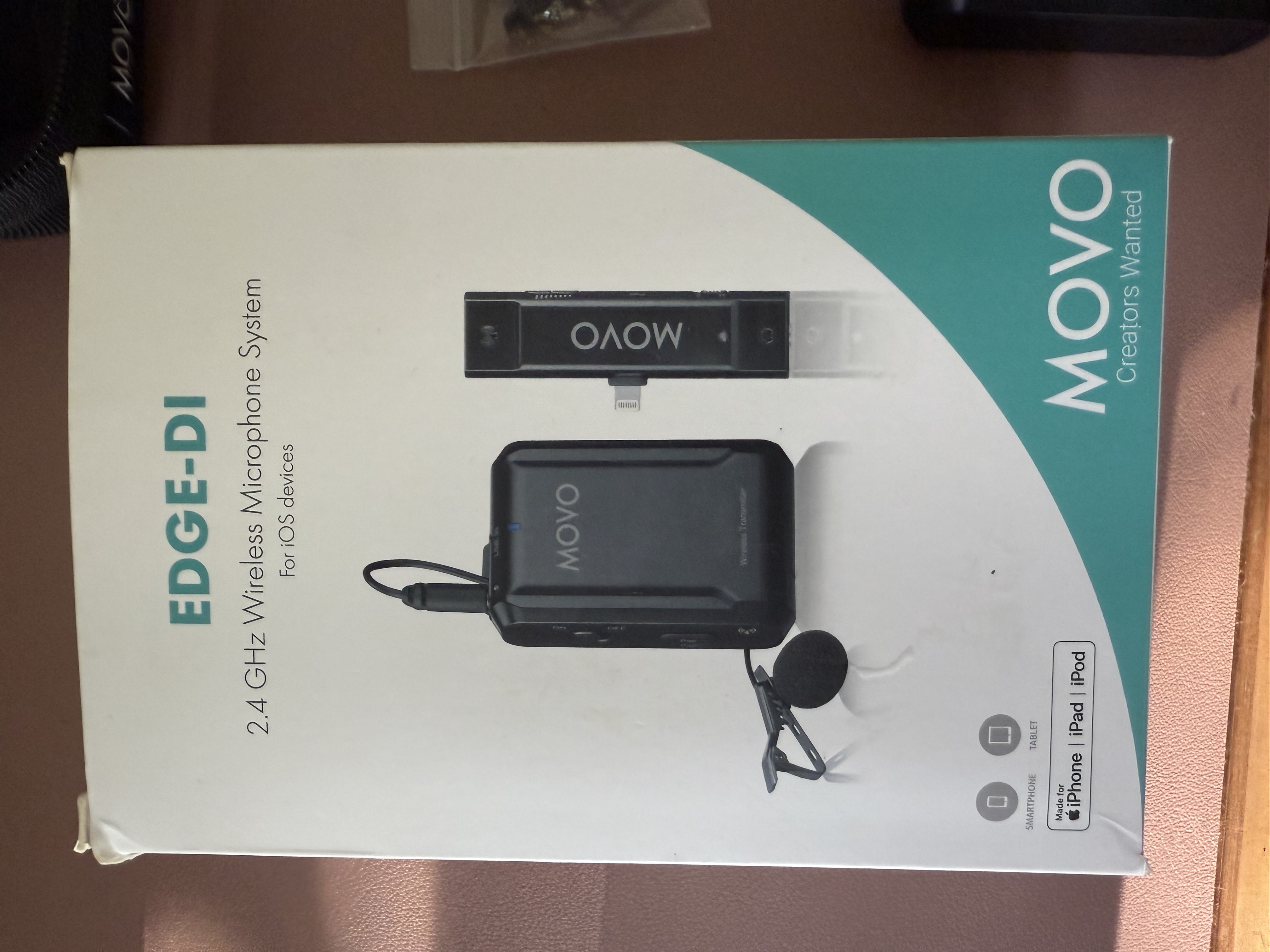 camaras y audio - Micrófono wireless Movo Edge UC 5