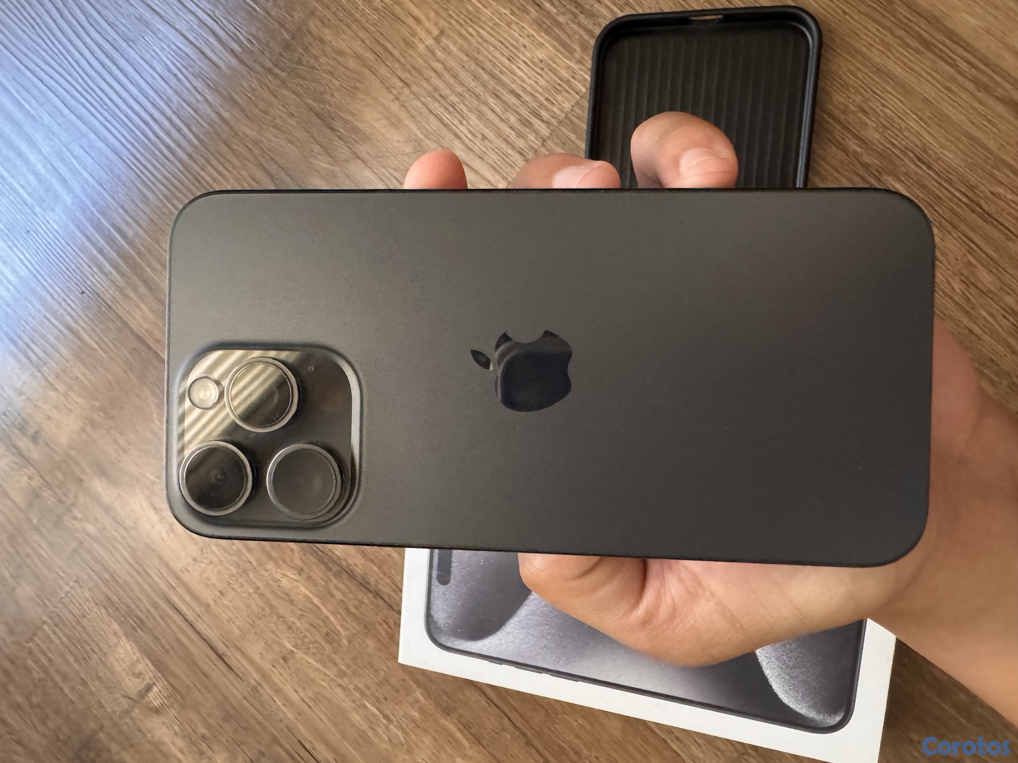 celulares y tabletas - Iphone 15 pro max 256 factory unlocked negro 5