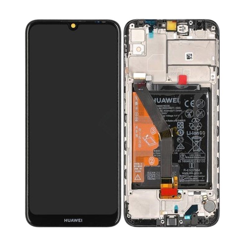 celulares y tabletas - Pantalla LCD + Pantalla táctil + Marco + Batería Original. Huawei Y6 2019 