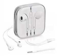 camaras y audio - Audifonos blancos conector Jack 3.5 2