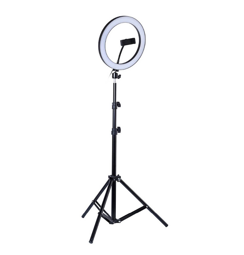otros electronicos - Anillo Aro De Luz 12 Pulgadas Selfie Led + Tripode 2.5 Metros 1