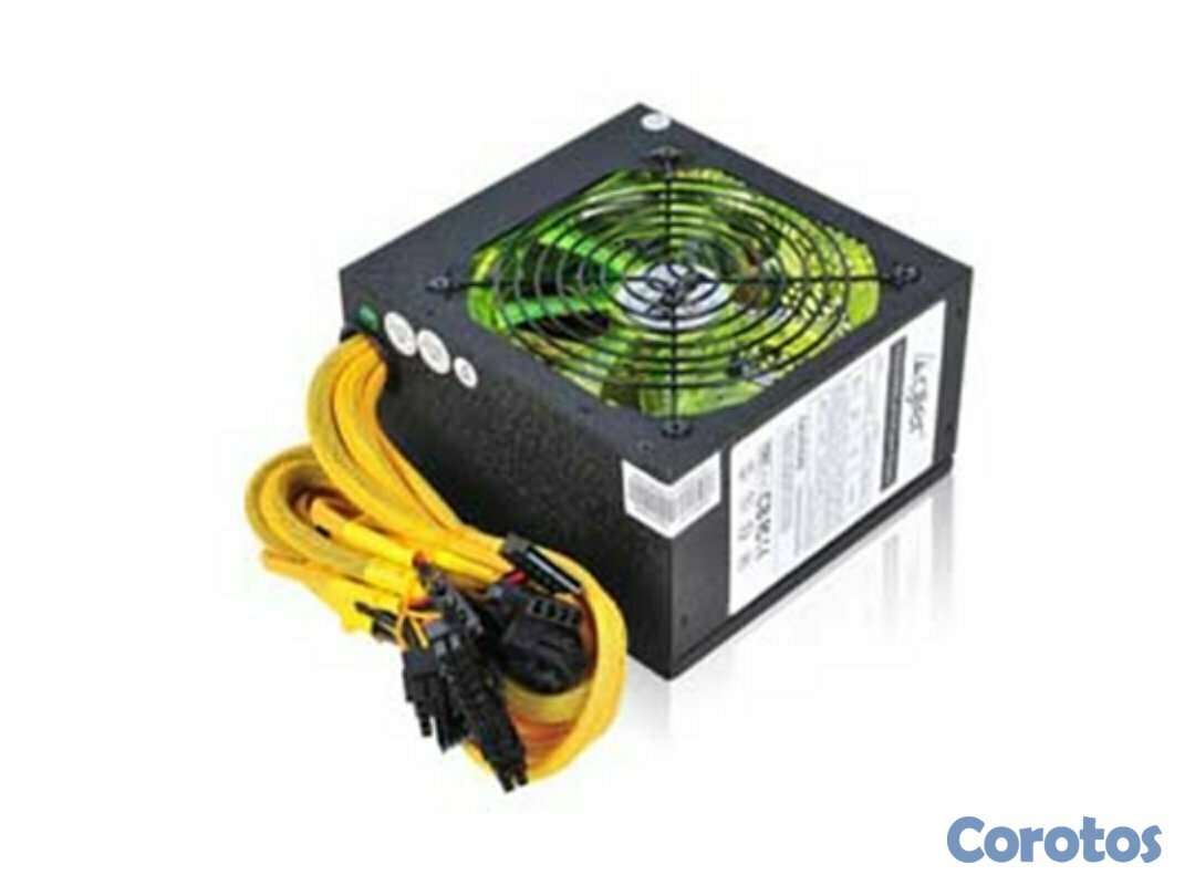 computadoras y laptops - POWER  800W AGILER - 120MM FAN 20+4 PIN + 2 SATA 