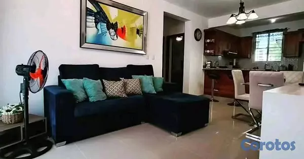 apartamentos - 1er piso Amueblado enbdorado 1ro a 10 minutos de unión médica  5