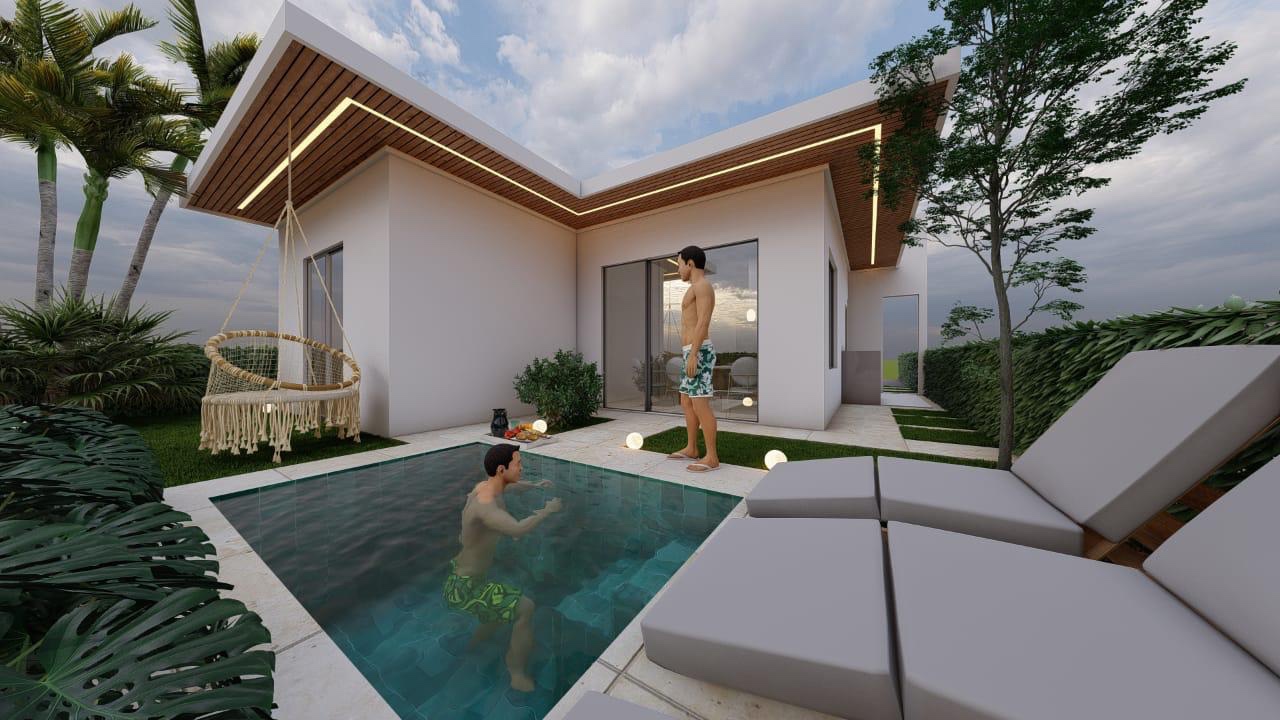 casas - Venta de villas de 3 hab con picuzzi en bávaro Punta cana  6