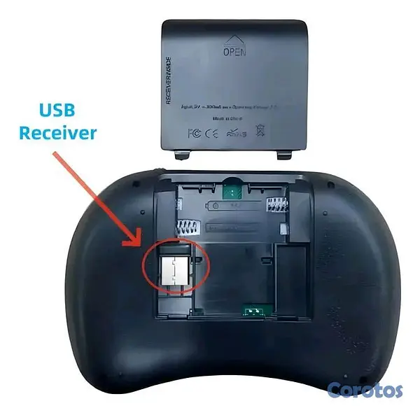 computadoras y laptops - Mini Teclado Inalámbrico Con Touchpad LED 4