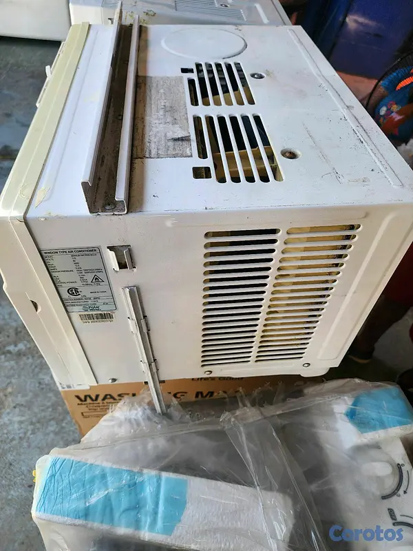 aires acondicionados y abanicos - aire ventana importado 8mil btw 3