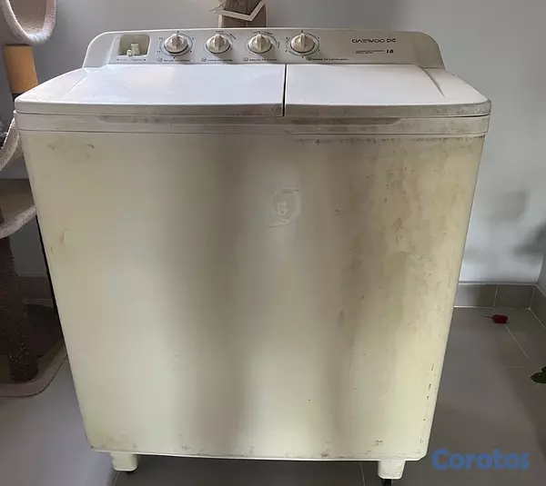 electrodomesticos - Lavadora Daewood semi automática 18 libras  3