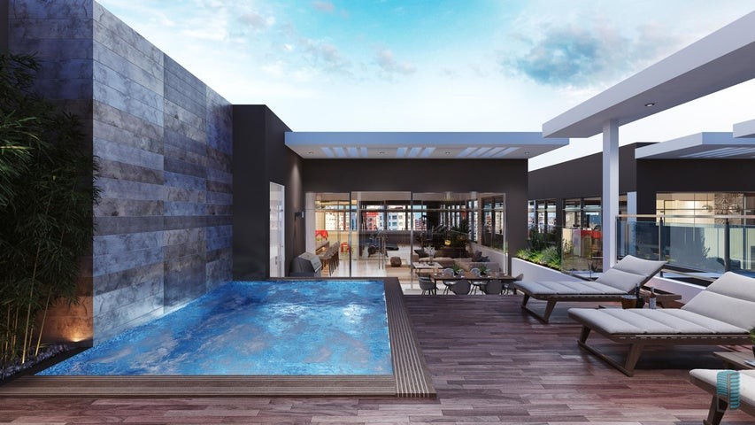 apartamentos - Proyecto en venta Santo Domingo #24-811 cinco dormitorios, balcón, Gym. 5