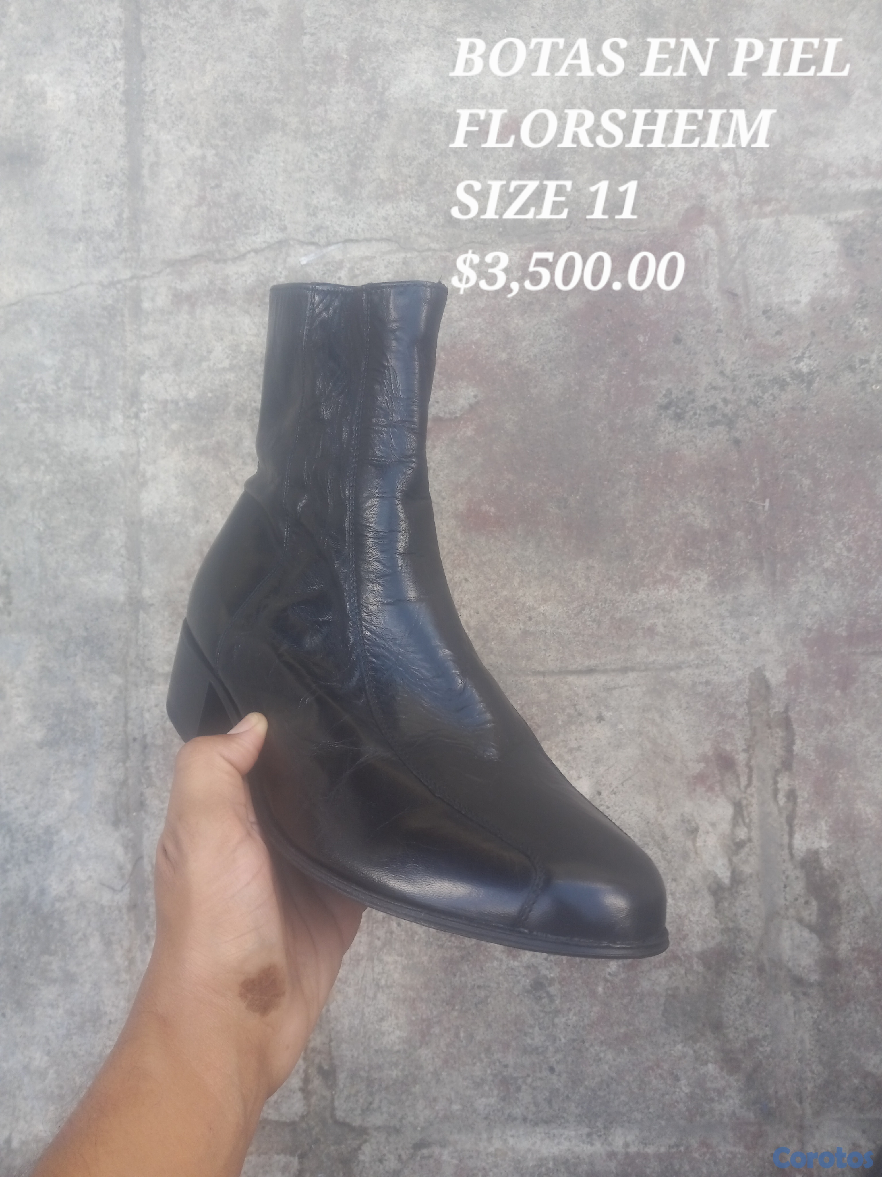 zapatos para hombre - Botas en piel Florsheim , size 11 2