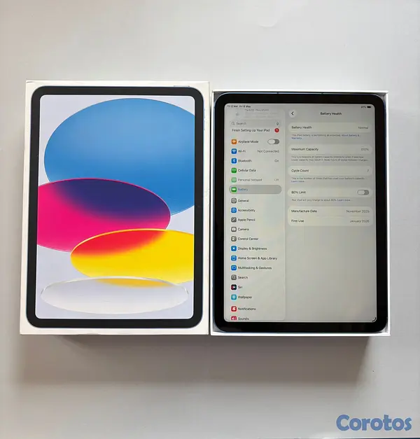 celulares y tabletas - ipad 11th A16 gen azul 128 GB WIFI + cellular. **S 2