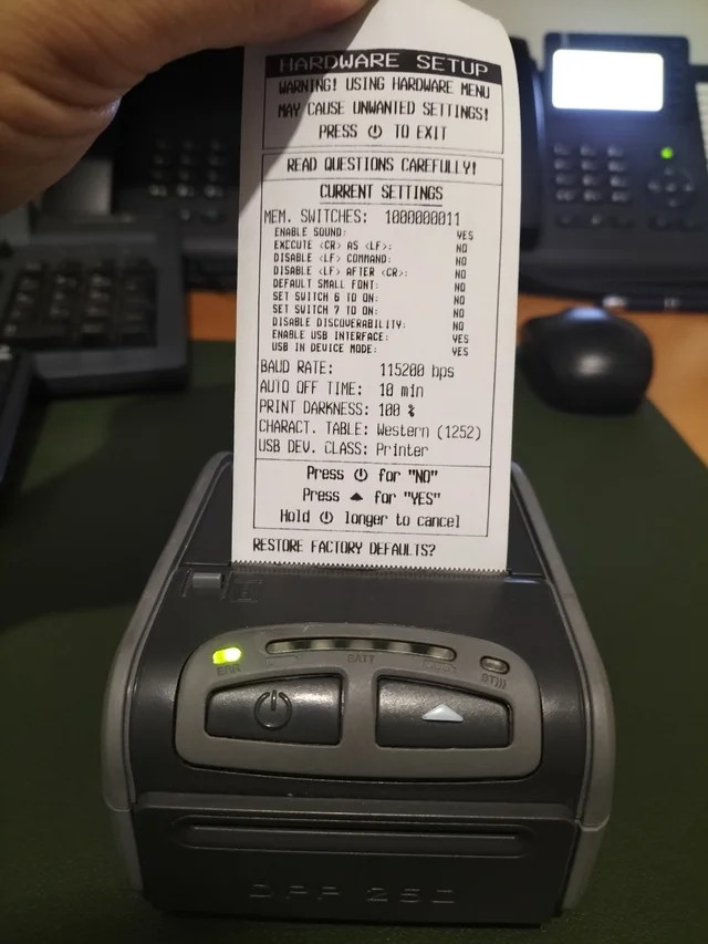 impresoras y scanners - Impresora Datecs inalambrica con lector de tarjetas y de banda magnetica