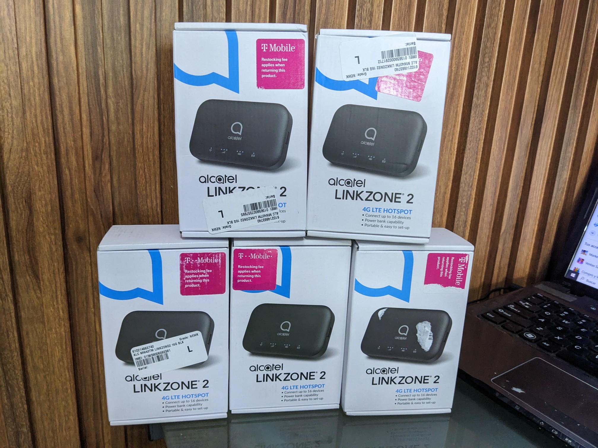 celulares y tabletas - Alcatel link zone 2 modem  1