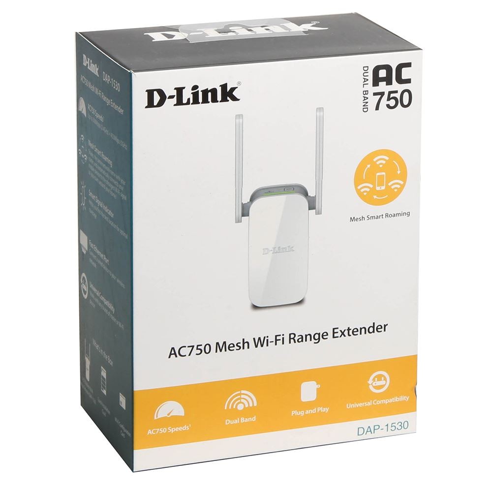 otros electronicos - EXTENSOR DE WIFI DUAL BAND D-LINK  2