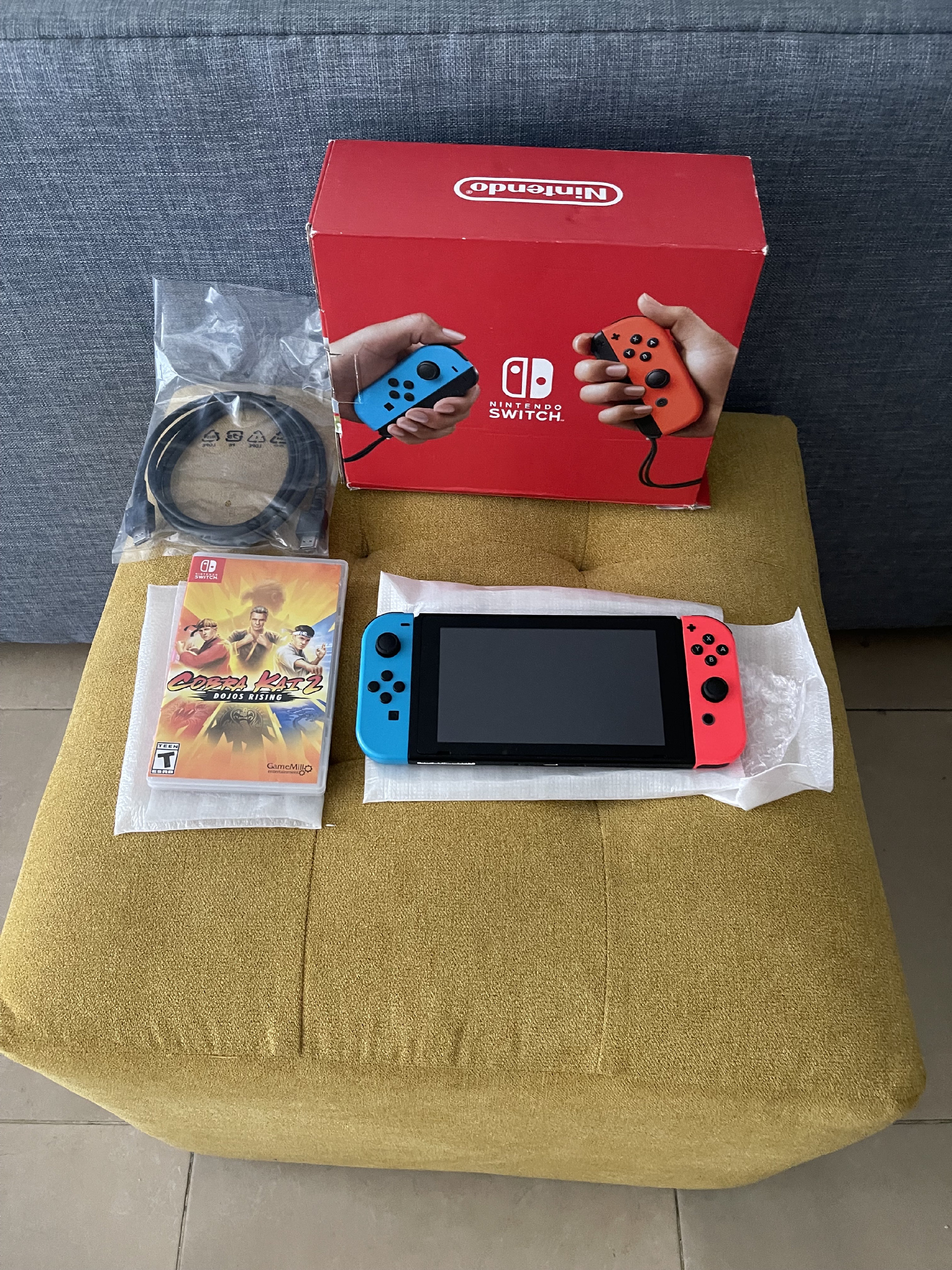 consolas y videojuegos - ventas Nintendo switch nuevo con un juego  5