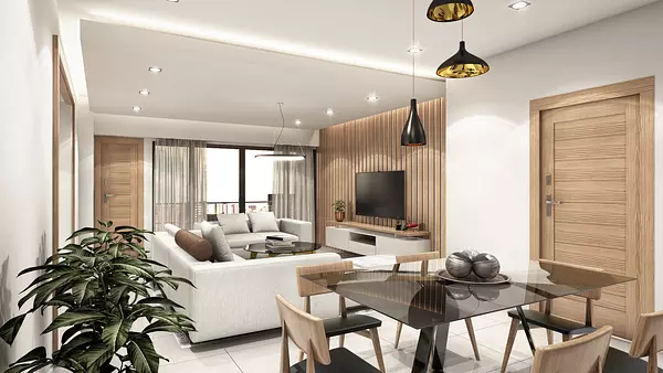 apartamentos - PROYECTO DE APARTAMENTO EN SERRALLES, DN.  3