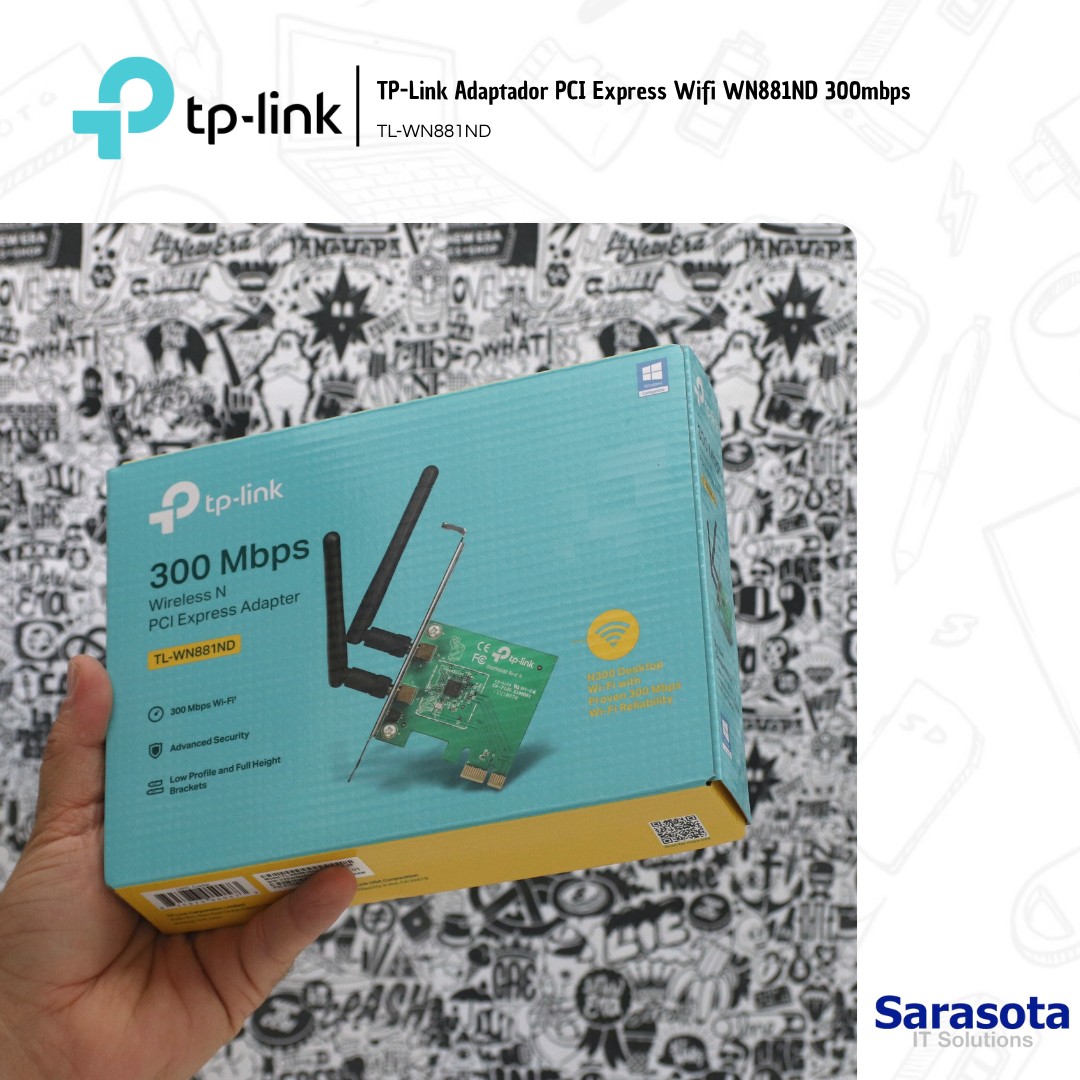 accesorios para electronica - Tp-Link PCIe adaptador WIFI WN881ND 1