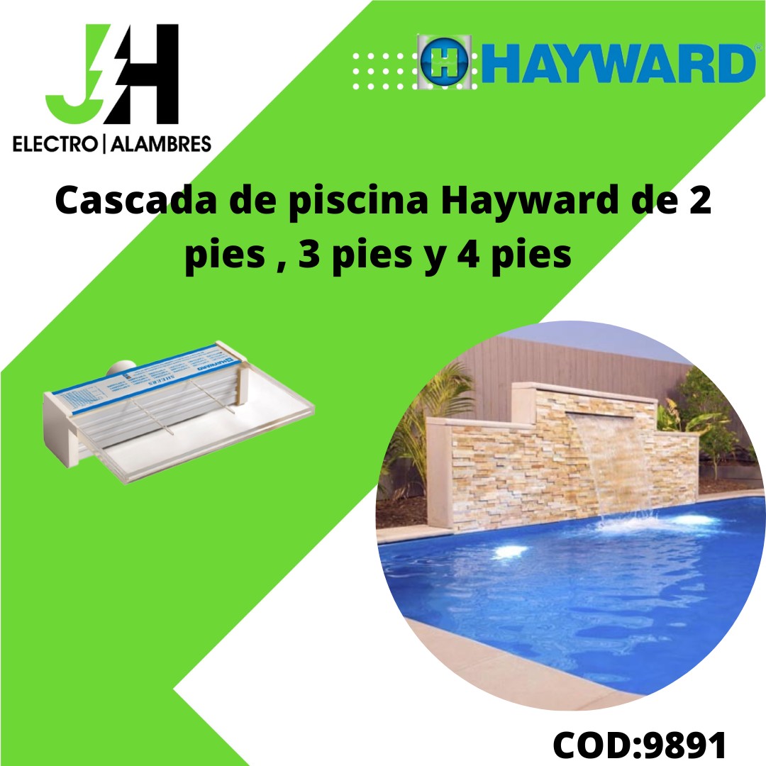 Cascada de piscina Hayward de 2 pies , 3 pies y 4 pies
