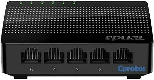 computadoras y laptops - SWITCH 5 PUERTOS TENDA GIGABIT SG105, NO ADMINISTRABLE, 10/100/1000  2