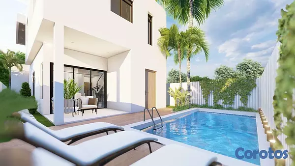 casas vacacionales y villas - VILLAS EN PLANOS EN PUERTO PLATA, FRENTE A PLAYA DORADA 3