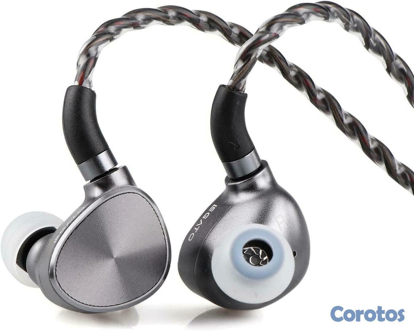 camaras y audio - 7Hz Legato audífono IEM 2 DD Basshead para amantes de los graves - cable 2 pines 1