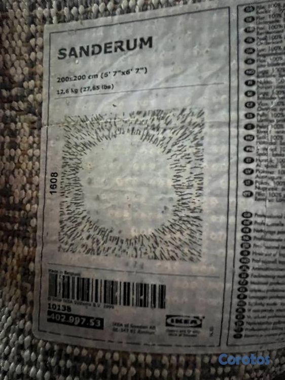 decoración y accesorios - Alfombra IKEA tamaño 200 x 200 cm 4