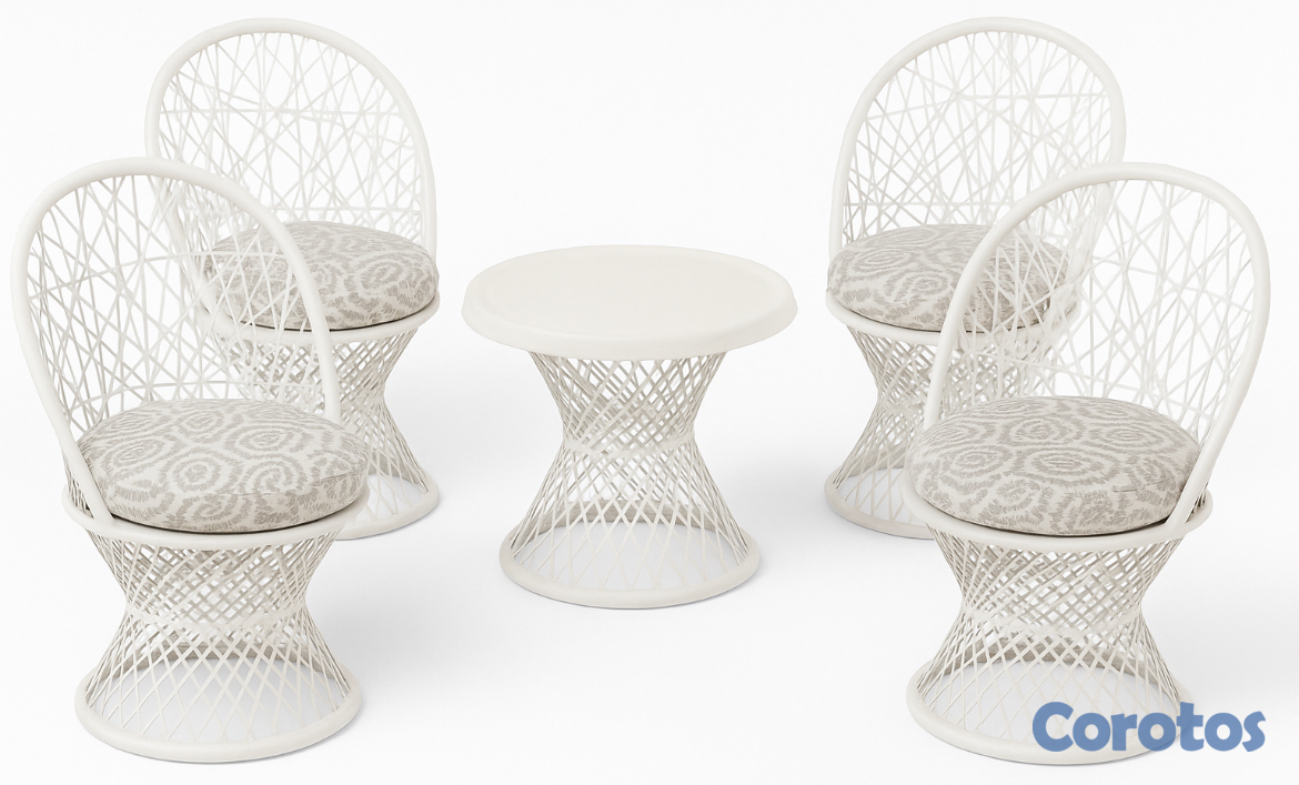 muebles y colchones - Juego de sillas y mesa  5