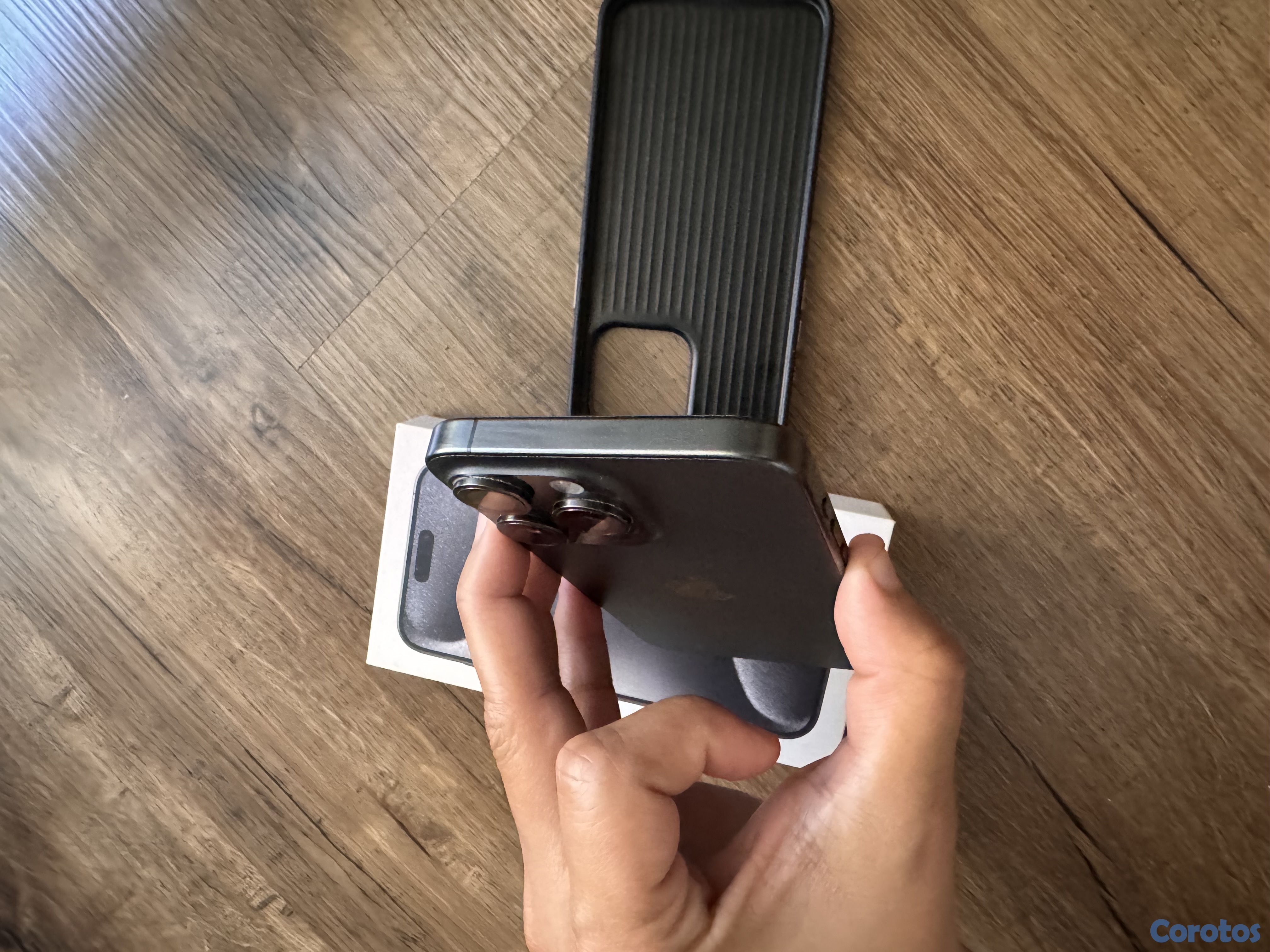 celulares y tabletas - Iphone 15 pro max 256 factory unlocked negro 6