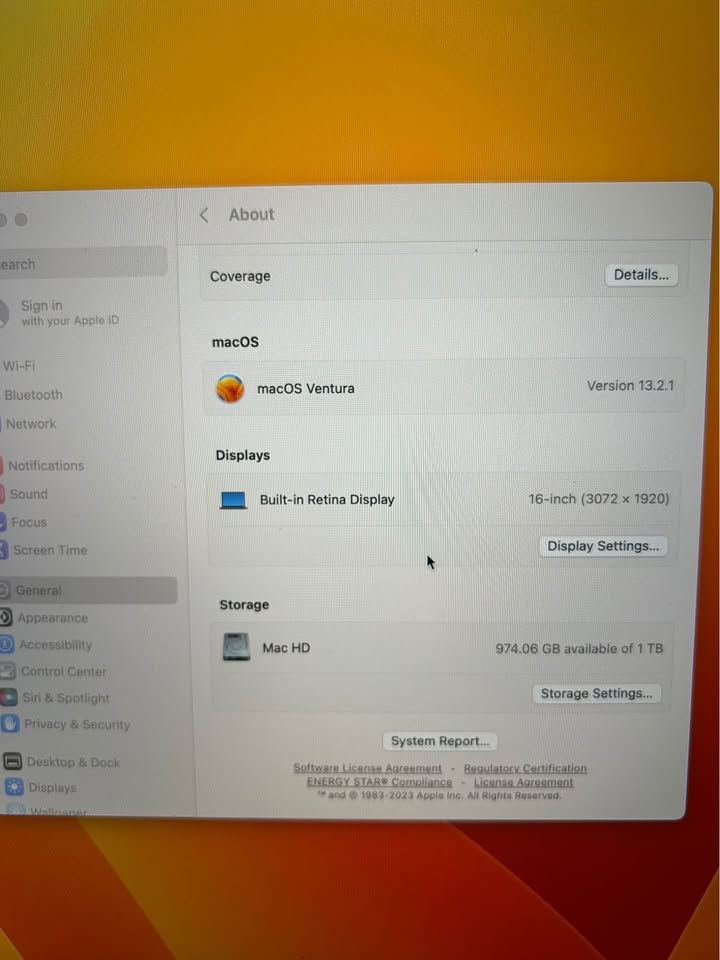 computadoras y laptops - MacBook Pro 2019 A2141 Core Intel i9 oportunidad 7