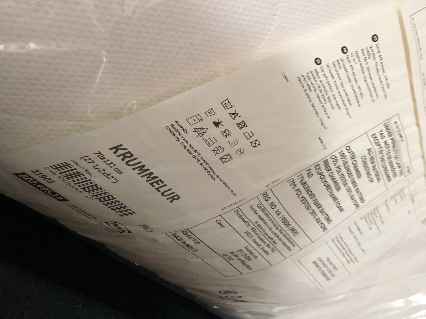 muebles - Vendo cuna y colchón nuevo en su caja de Ikea valorado en 23mil 1