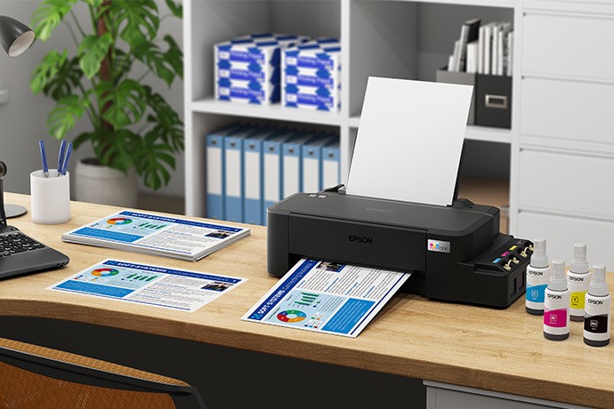 impresoras y scanners - MPRESORA EPSON ECOTANK L1250 SOLO IMPRESION, SISTEMA DE TINTA CONTINUA (CMYK) 1