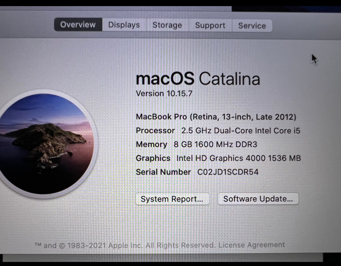 computadoras y laptops - MacBook Pro (Retina, 13-inch, 2015) - Sin bateria 5