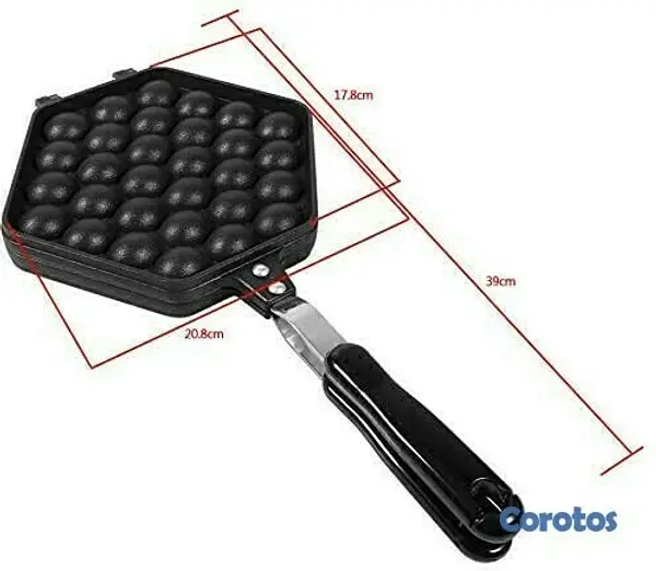 cocina - Sartén para burbujas de huevo,  ideal para waffles. 4