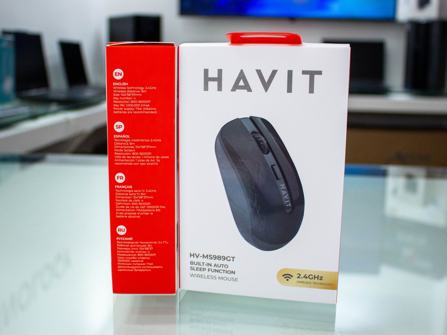 computadoras y laptops - Mouse Havit Wireless HV-MS989GT