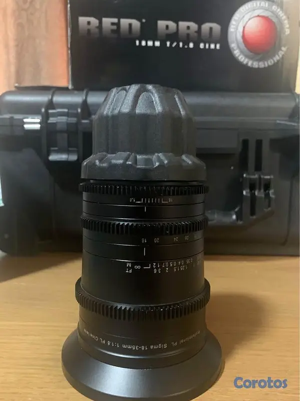 camaras y audio - Lente Sigma 18 35 1.8 rehoused montura PL  1