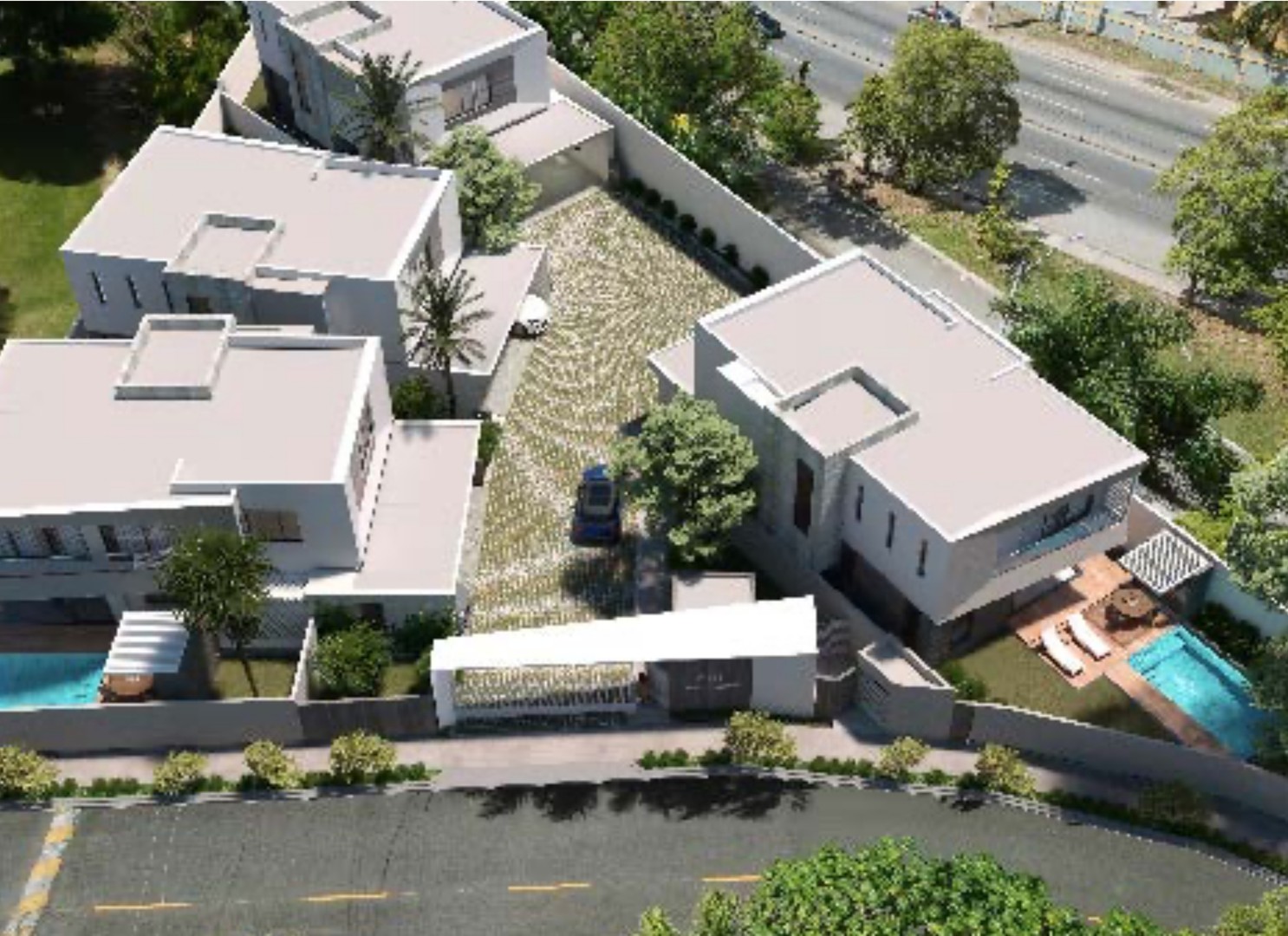casas - Casas proyecto cerrado en Cuesta Hermosa II, en planos  5