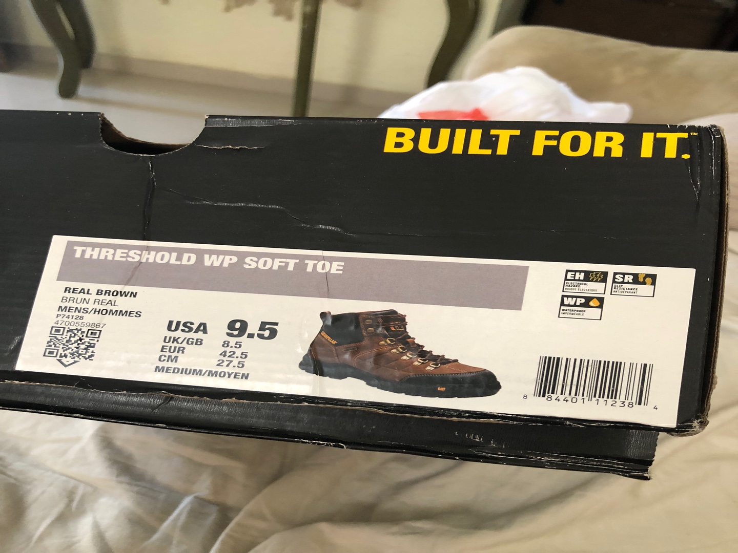 zapatos para hombre - Botas caterpillar  Originales size 9.5 0