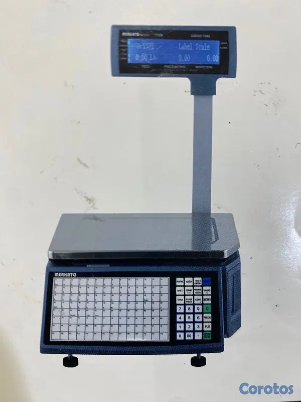 otros electronicos - Balanza Impresora de Código de Barras Merkato WiFi/30kg 8
