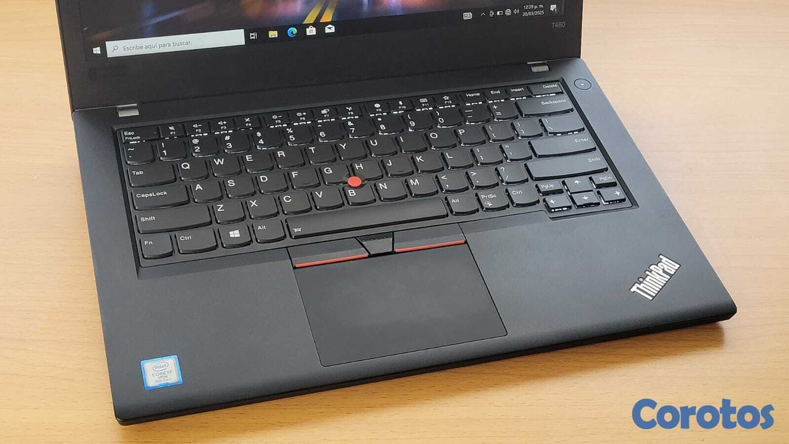 computadoras y laptops - Laptop Lenovo T480 i7 i5 8va 14 PLG  3