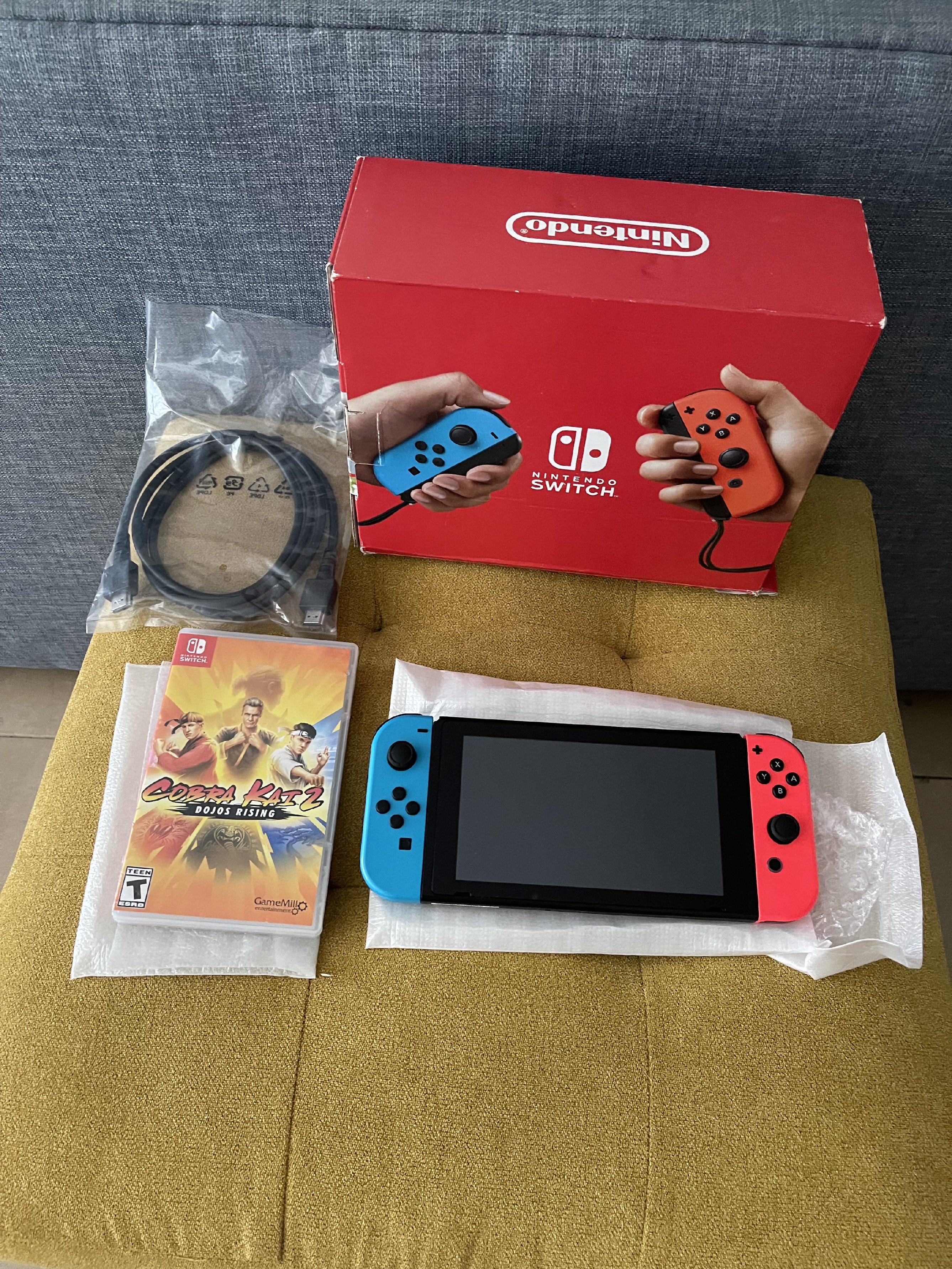consolas y videojuegos - ventas Nintendo switch nuevo con un juego  6