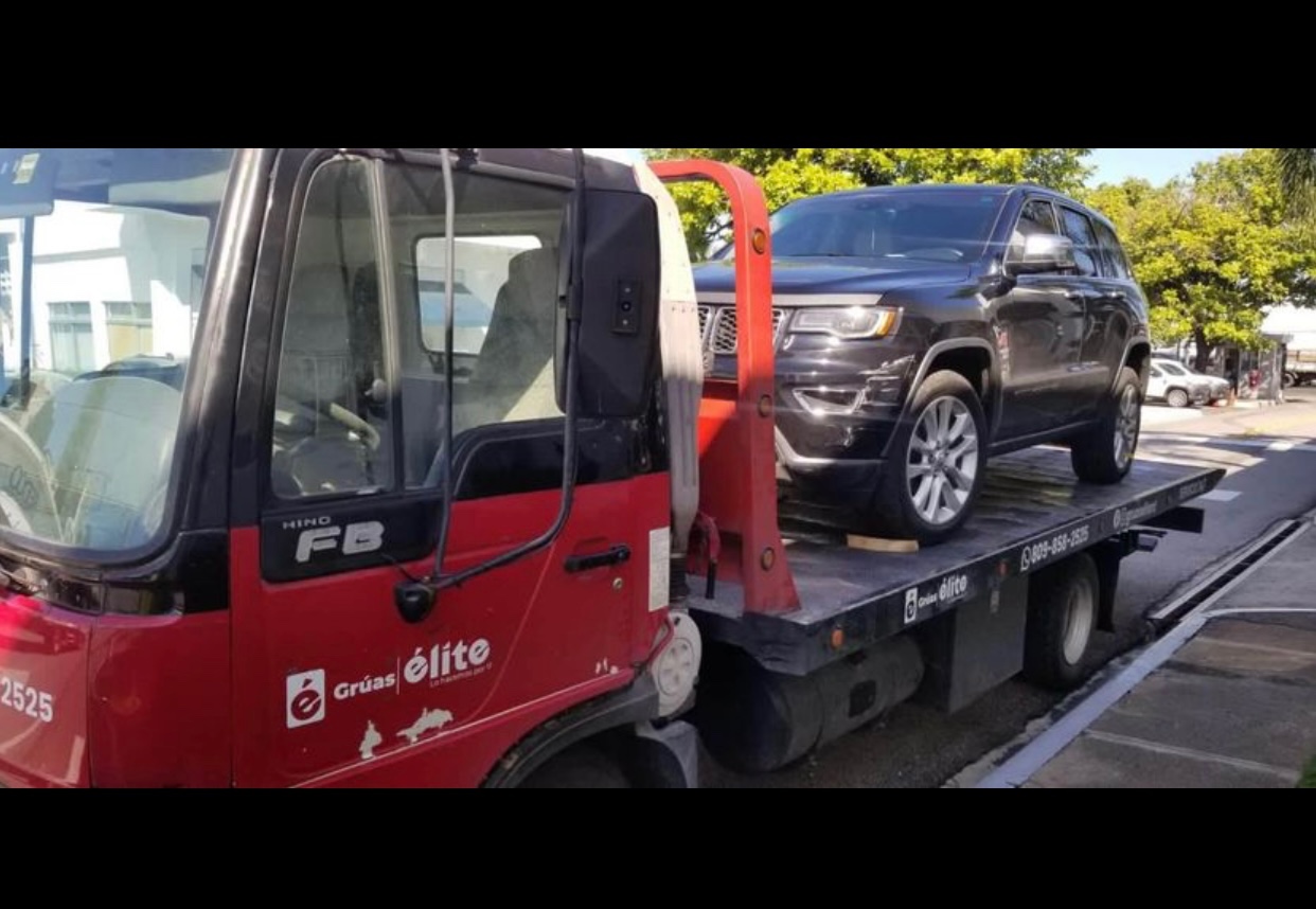 camiones y vehiculos pesados - Grúa plataforma Hino 6