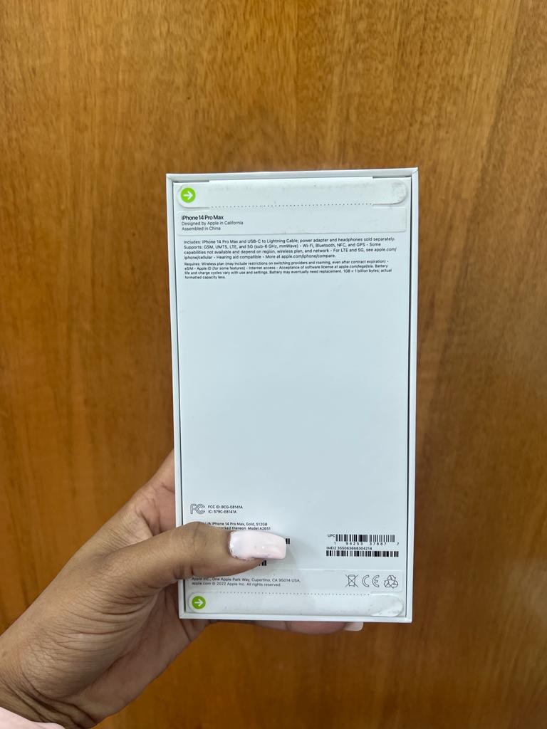 celulares y tabletas - iPhone 14 Pro Max de 512gb E-sim Sellado  3