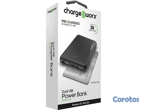 computadoras y laptops - CARGADOR MOVIL (POWER BANK) 5,000MAH + FLASHLIGHT,ULTRA FINO, BATERIA RECARG