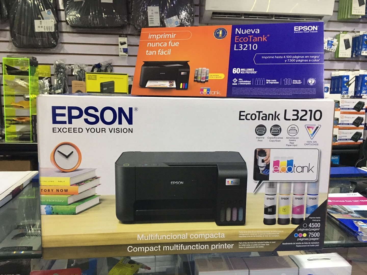impresoras y scanners - IMPRESORA EPSON ECOTANK L3210 AIO USB