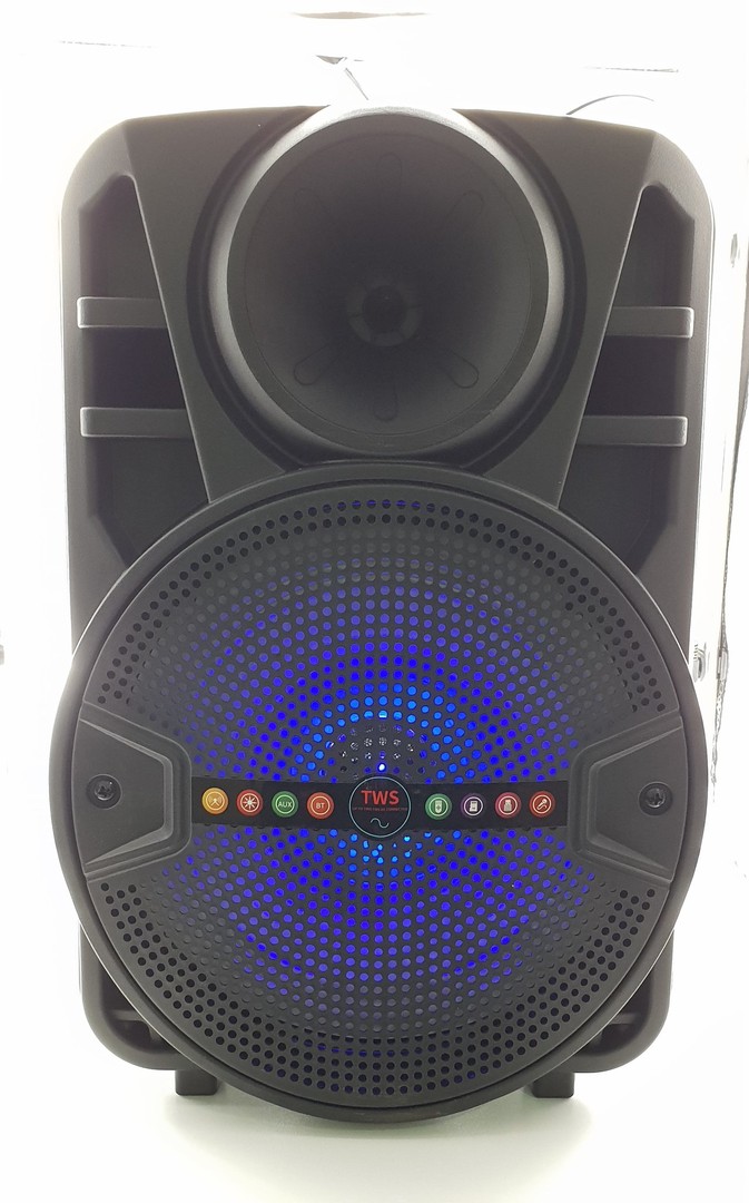 camaras y audio - Bocina de 8 pulgada GLH-803, incluye micrófono 0