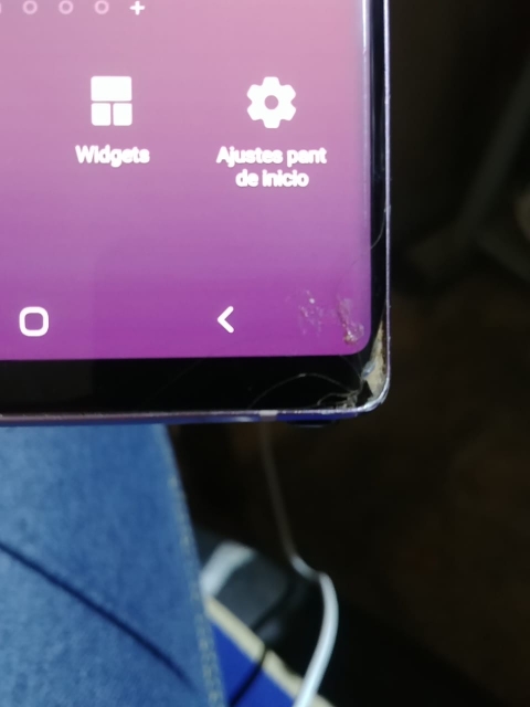 celulares y tabletas - Note 9 Samsung usada