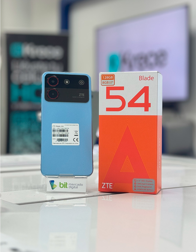 celulares y tabletas - ZTE BLADE A54 (128 8GB RAM) #ofertas 
