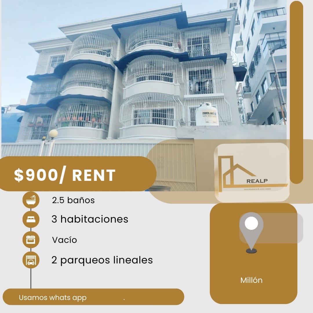apartamentos - hermoso apartamento en zona céntrica el millón  0