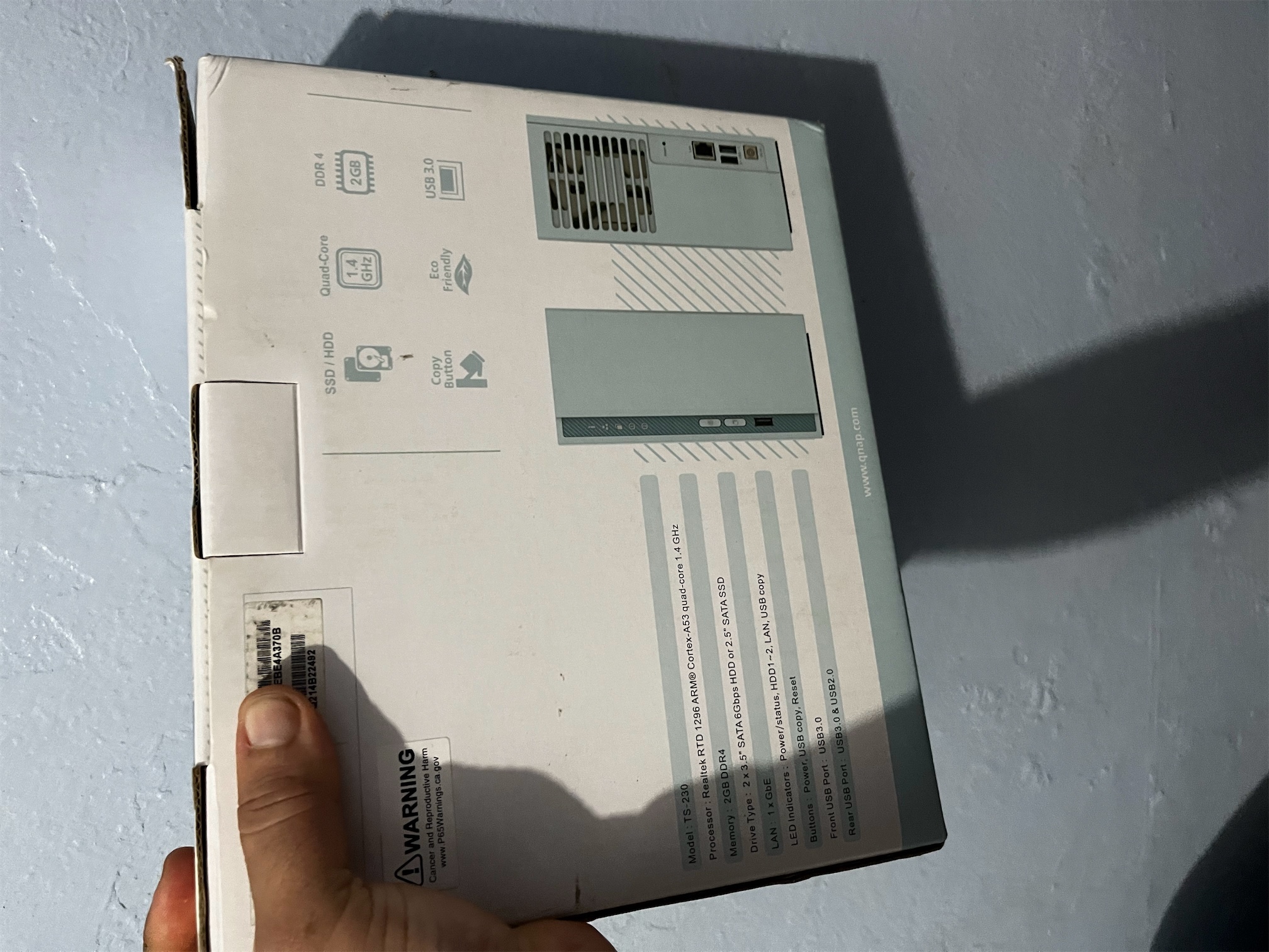 computadoras y laptops - NAS home server Qnap ts 230, Tu propio Google Drive personal o empresarial segur