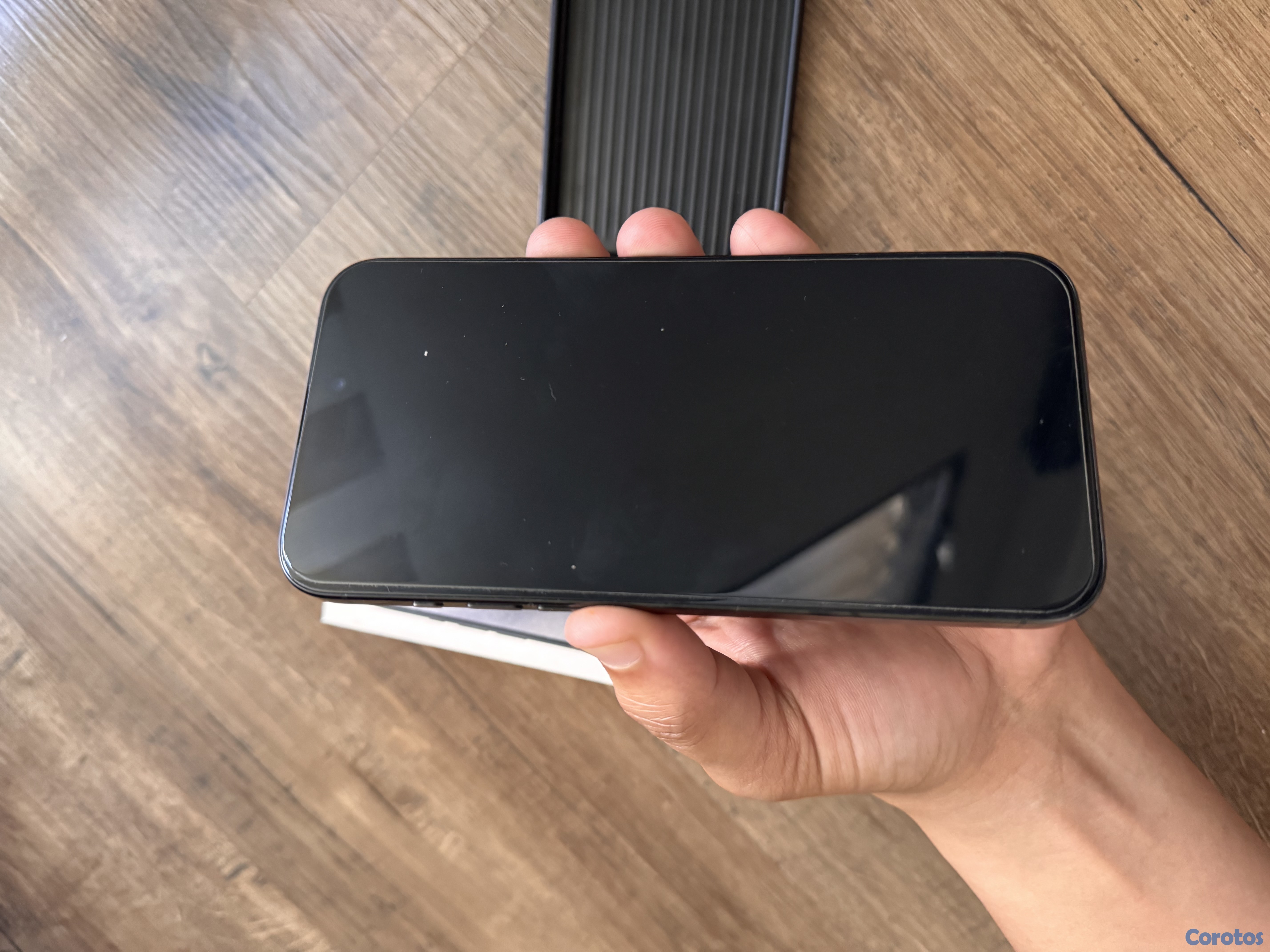 celulares y tabletas - Iphone 15 pro max 256 factory unlocked negro 8